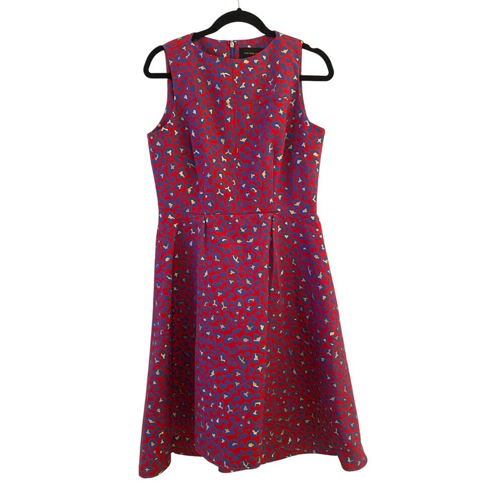 NWOT Hilton Hollis Animal Print Dress Size 8